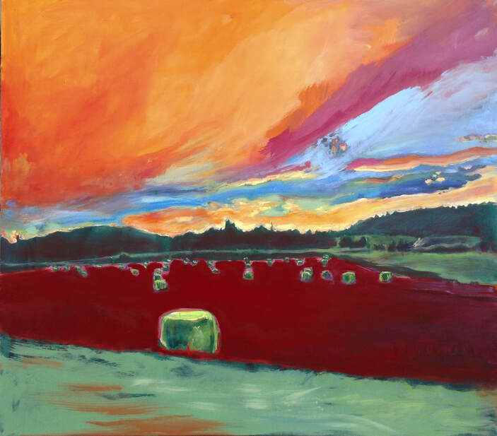 #Marshmallow#paysage#rouge profond#agriculture responsable#ciel gloire#